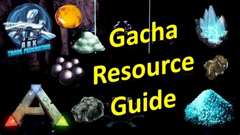 ark gacha|ark gacha resource list.
